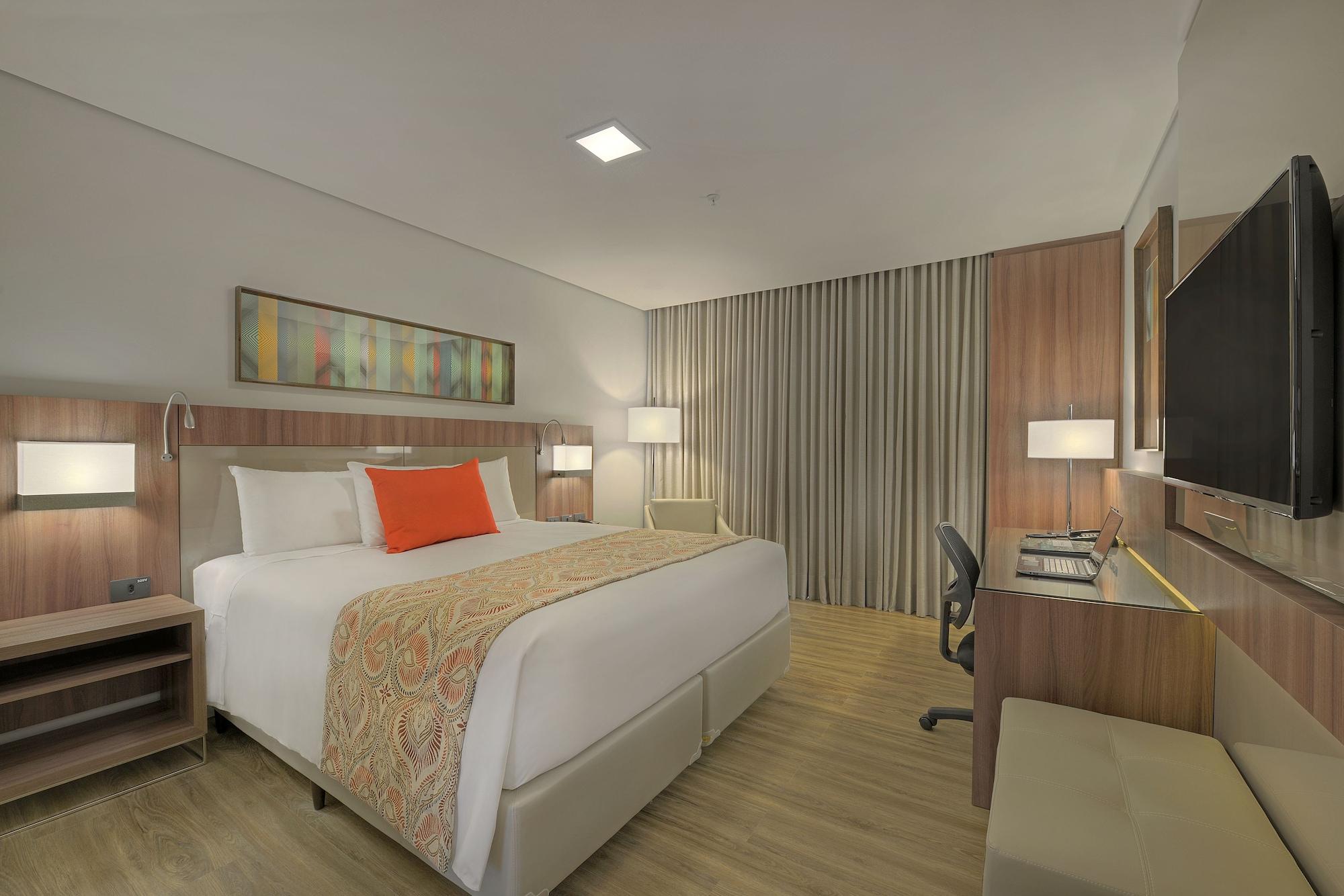 Deville Prime Campo Grande 캄푸그란지 외부 사진 A typical room at the hotel