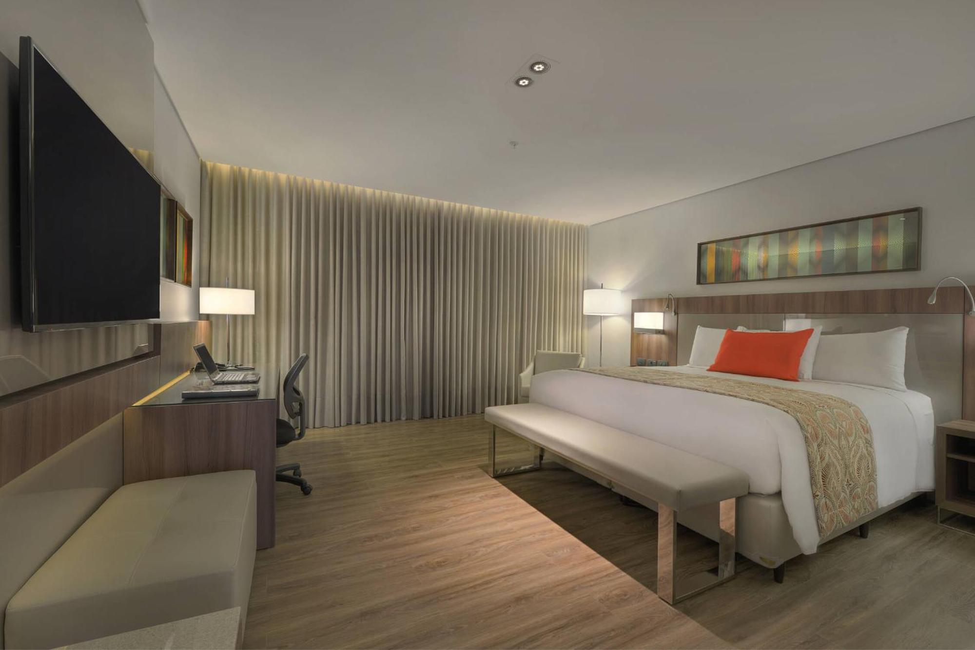 Deville Prime Campo Grande 캄푸그란지 외부 사진 A guest room at the hotel